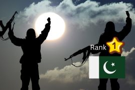 Pakistan ranked first on Global Terrorism Index amid rising terrorism deaths